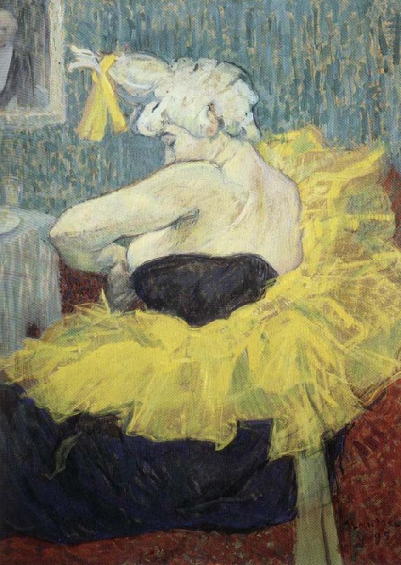 Henri  Toulouse-Lautrec The Clowness Cha-u-Kao